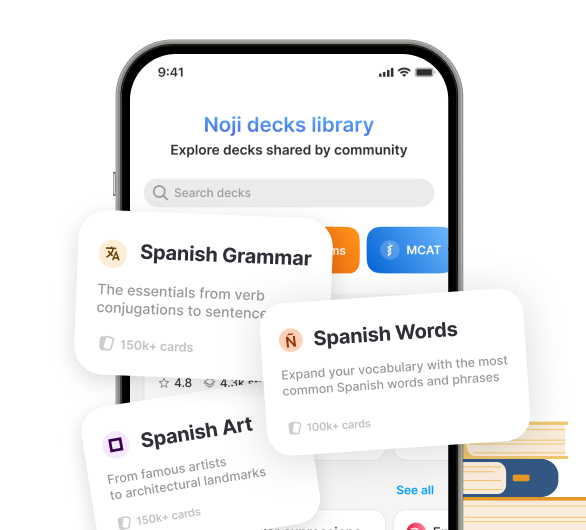 Explorez des decks dans la bibliothèque